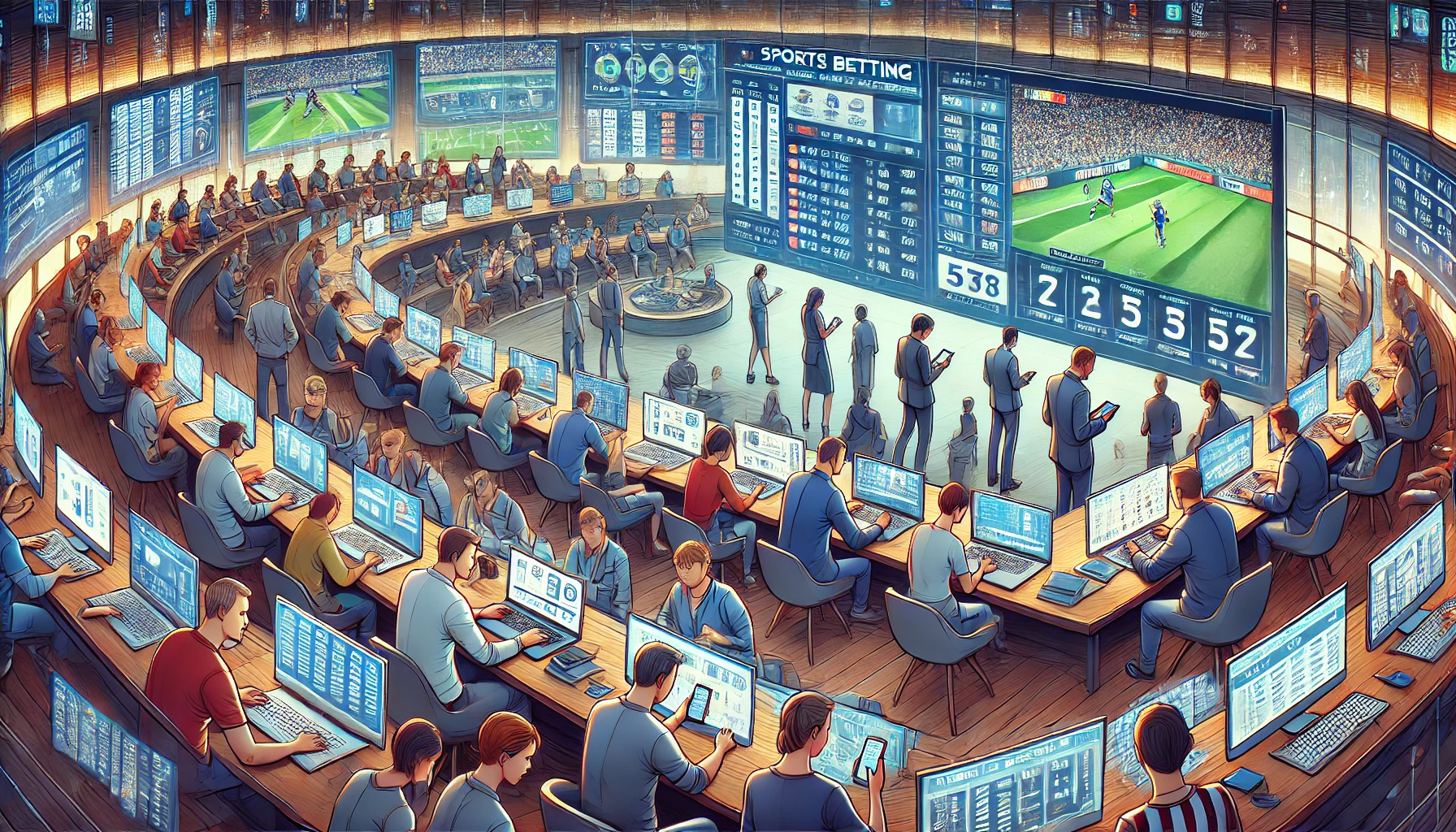 Ilustração de surebets